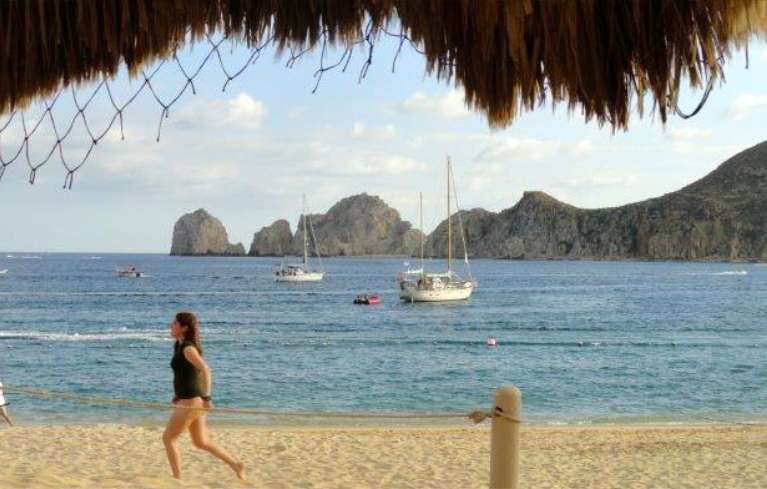 Warm waters of Cabo are perfect for swimming -- even in winter. Photos/Robert S. Wood