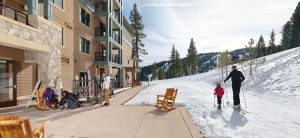 Northstar's slope are out the back door. Ski valet is provided as well as an area to warm boots.