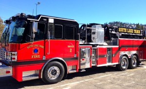 South Lake Tahoe's ladder truck has not been operational since arriving in February. Photo/Provided