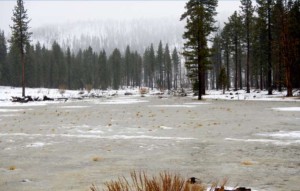 A wet February in Lake Tahoe has improved the overall water picture, but not enough to end the drought. Photo/LTN