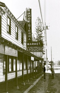 Tahoe Sierra Market Photo/Lake Tahoe Historical Society