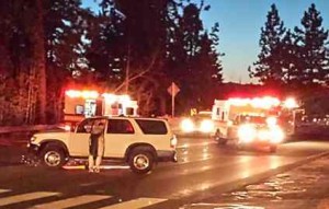 Injury accident on Highway 50 near Glenbrook on March 20 sends one person to hospital. Photo/Provided
