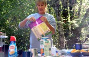 All that food needs to be stored in a bear proof container. Photo/LTN file