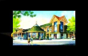 The Chateau project is beginning to look like the original designs.