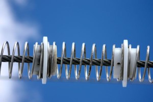 Spring coils stop people after a 3,300-foot ride. Photo/Trish McGraw