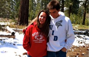 Mom Melissa barcus spends tender moment with son Steven feeling