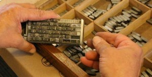 Composing stick