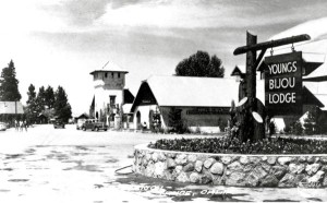 Young's Lodge Photo/Frasher Photo collection of Pomona Public Library