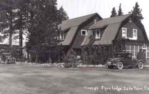 Youngs Bijou Lodge in the 1920s. Phot0/Lake Tahoe Historical Society