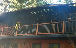 Investigators have not determined the cause of the July 23 fire at Deerfield Lodge. Photo/Susan Wood