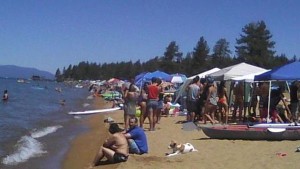 Tahoe was a definite destination Fourth of July weekend. Photo/Bill Kingman