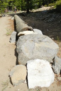 A few optional features are along the trail