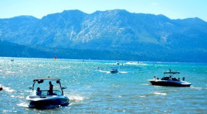 It will not be boating weather at Lake Tahoe for the next few afternoons. Photo/LTN
