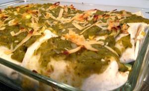 corn enchiladas