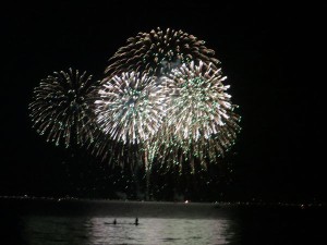 Fireworks on July 4 just off Stateline. Photos/Howie Nave
