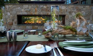 The "long table" at Manzanita.