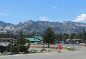 (#3, me) Meyers 2014, same southwest mountains profile as #2, viewing Highway 50 from today's Apache Street.
