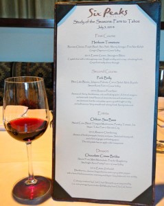 The next Farm to Table dinner is Aug. 20