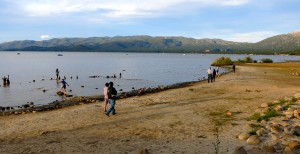With Lake Tahoe so low, there is more to Regan Beach.