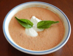 cold tomato soup