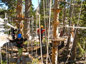 Heavenly Mountain Resort wants to expand its summer offering beyond the ropes courses that opened this season. Photo/Kathryn Reed