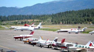 Planes of all sizes use Lake Tahoe Airport. Photo/LTN file