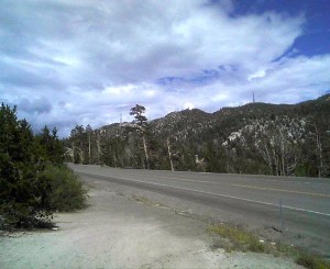 This is what Mt. Rose Highway looked like in July 2014. Photo/Bill Kingman 