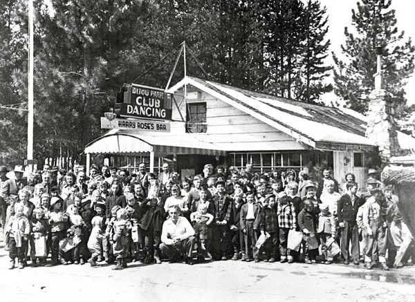 Dancing halls were once the rage in South Lake Tahoe. Photo/Lake Tahoe Historical Society Museum