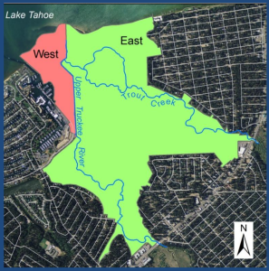 The west and east sides of the marsh. Image/CTC