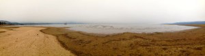 Smoke from the King Fire on Sept. 21 lingered in the basin all day. Photo/Kathryn Reed