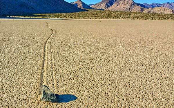 The Racetrack in Death Valley is mesmerizing. Photos/Toogee Sielsch