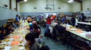 Bread & Broth delivers a hot meal to anyone who wants it every Monday at Grace Hall in South Lake Tahoe. Photo/LTN file