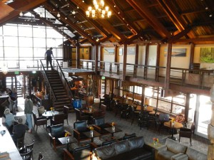 The lounge area at the inn is relaxing.