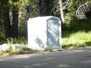 Park users will be using porta-potties for the foreseeable future.