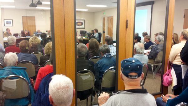 Douglas County residents are not happy with how the electeds are handling water issues at the lake. Photo/LTN