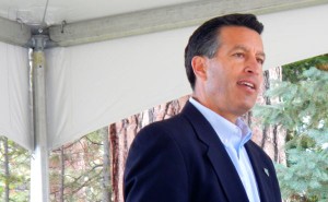 Gov. Brian Sandoval is golden in the Silver State. Photo/LTN file