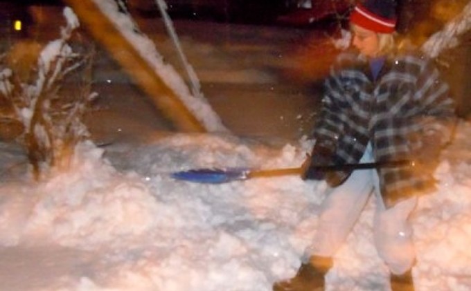 Shoveling snow could be deadly
