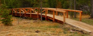 A sturdy bridge now crosses Angora Creek.