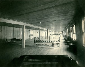 Bowling alley Photo/Lake Tahoe Historical Society