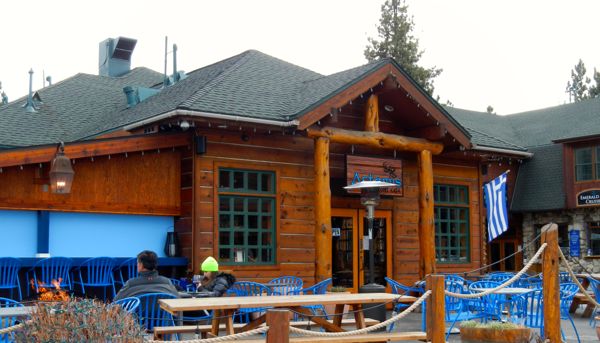 Artemis at Ski Run has fire pits out front and a view of Lake Tahoe. Photo/LTN