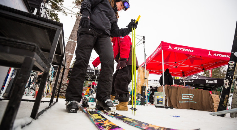 Free backcountry demo day at Alpine