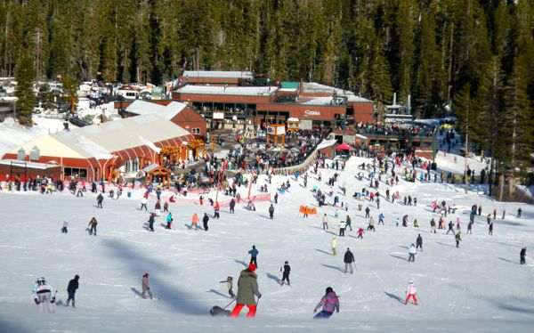 Mother Nature delivered a package of fresh powder to Sierra-at-Tahoe on Christmas. Photos/Kathryn Reed