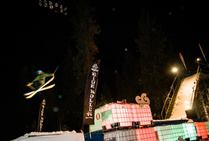 Ski and snowboard tricks are part of the SnowGlobe experience. Photos/Andrew Jorgensen