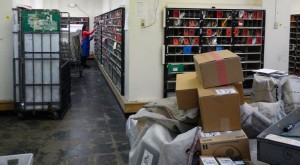 The back of the Stateline Post Office is in the process of being renovated. Photos/Kathryn Reed