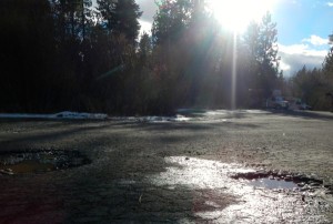 A solution for the parking lot is still being sought.