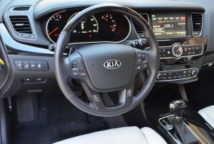 Specifications Price (with destination) $35,900 to about $43,200 Engine 3.3L DOHC, 24 valve V-6 293 hp A 6,400 rpm  255 ft.-lbs. of torque @ 5,200 rpm Transmission Six speed torque converter automatic with paddle shifters Configuration Transversely mounted front engine/front wheel drive Dimensions Wheelbase 112.0 inches Length 195.5 inches Width 72.8 inches Height 58.1 inches Track (f/r) 63.0/63.0 inches Weight (18”/19” wheels) 3,668/3792 pounds Ground clearance 5.4 inches Fuel Capacity 18.5 gallons Cabin interior volume 106.8 cubic feet Trunk volume 15.9 cubic feet Turning circle 36.5 feet Steering lock to lock 2.9 turns Wheels (std/opt) 18X7.5/19X8.5 inch alloys Tires (std/opt) 245/45X18/245/40X19 inch radials Performance 0-60 mph 6.34 seconds 50-70 mph 3.20 seco9nds 50-70 mph uphill 4.42 seconds Top speed Way beyond sanity Fuel economy EPA rated at 19/28/22 mpg city/highway/combined. Expect 33 mpg in highway driving at legal speeds and 25-26 mpg overall in suburban/rural driving. 