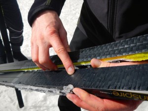 Dan Hill with Fischer skis explains how the base pattern affects performance.