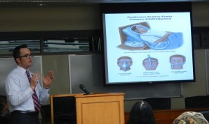 Dr. David Young talks about sleep apnea. Photo/LTN