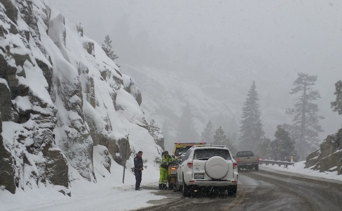 Spinouts, slick roads keep law enforcement busy