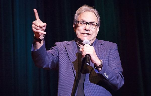 Lewis Black tackles current issues with humor at MontBleu on Feb. 6. Photo/Carolyn E. Wright/Copyright